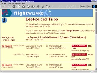 Expedia Travel Agent Screen Shot