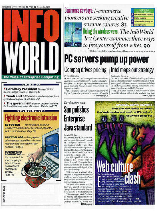 InfoWorld Magazine Cover