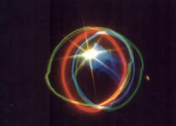 Color Laser Circles